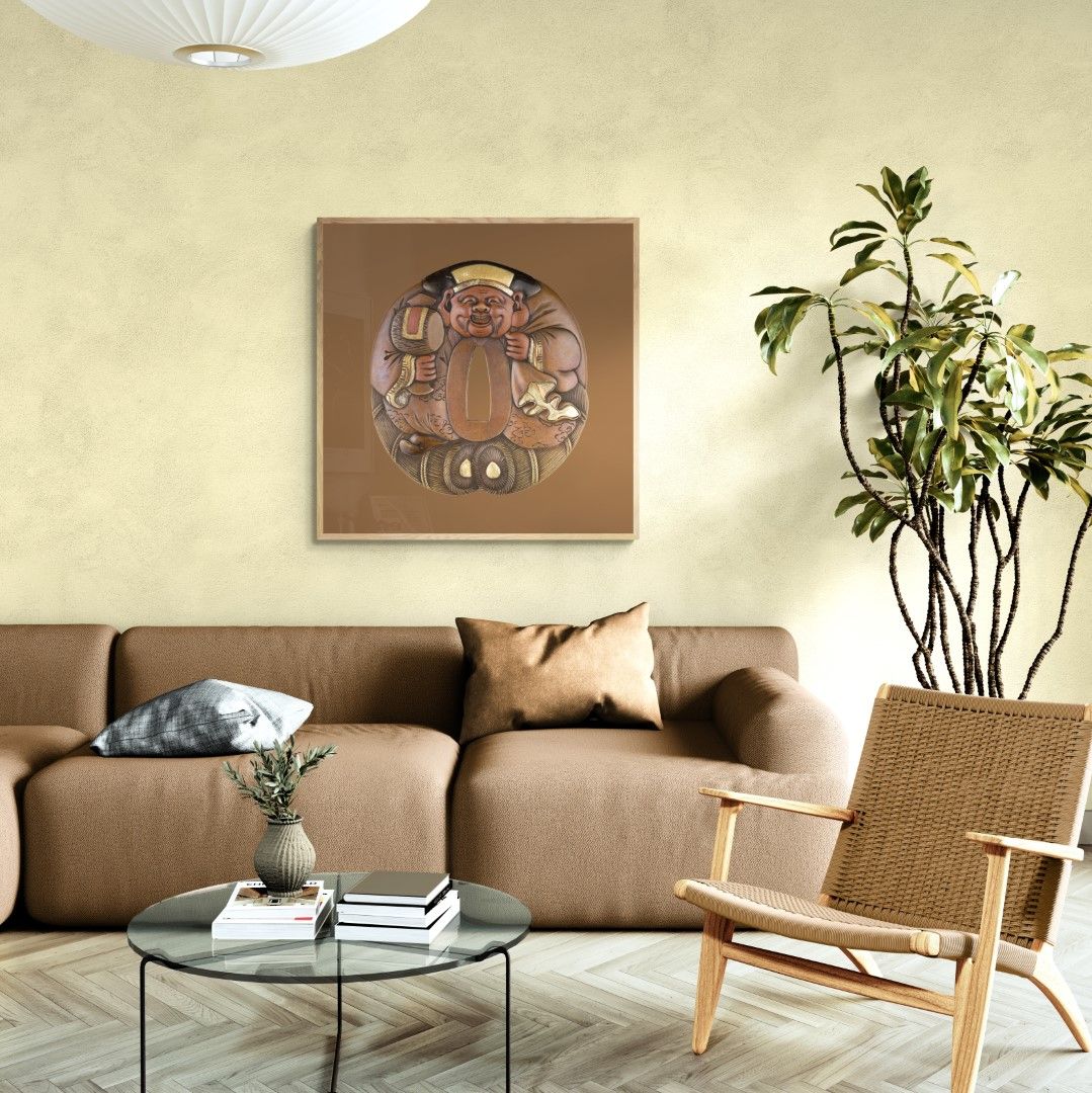 Japan – Tsuba – Sword guard – 17th-century Japan – Tsuba – Sword guard – 17th-century