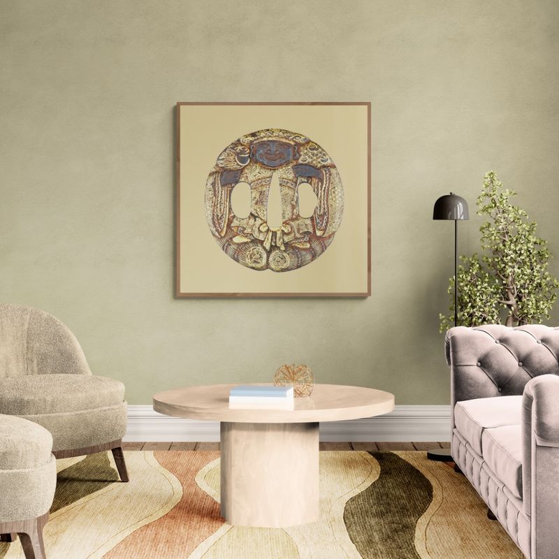 Japan – Tsuba – Sword guard – 17th-century