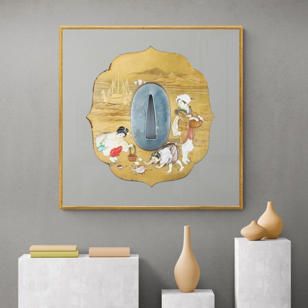 Japan – Tsuba – Sword guard – Early 18th-century