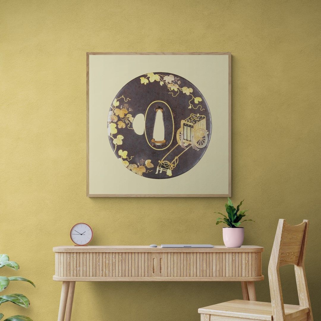 Japan – Tsuba – Sword guard – 18th-century