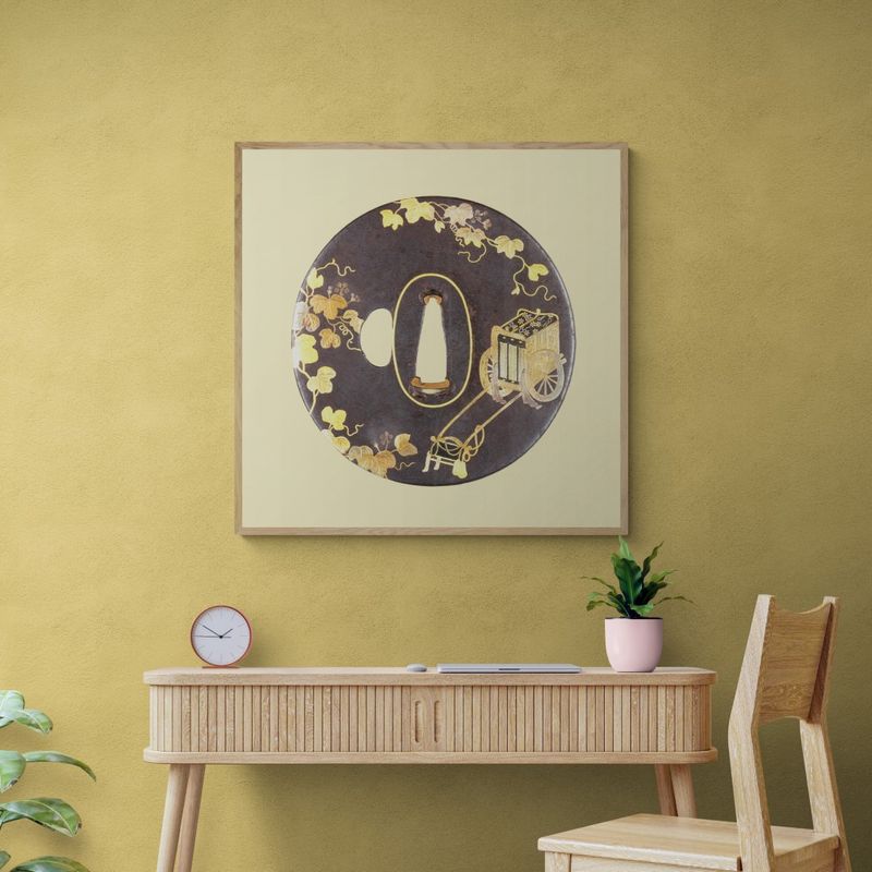 Japan – Tsuba – Sword guard – 18th-century