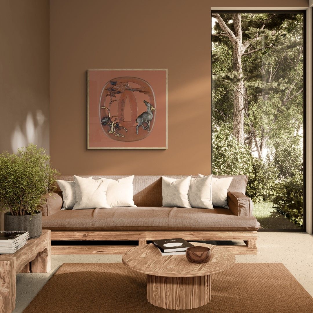 Japan – Tsuba – Sword guard – Early 19th-century