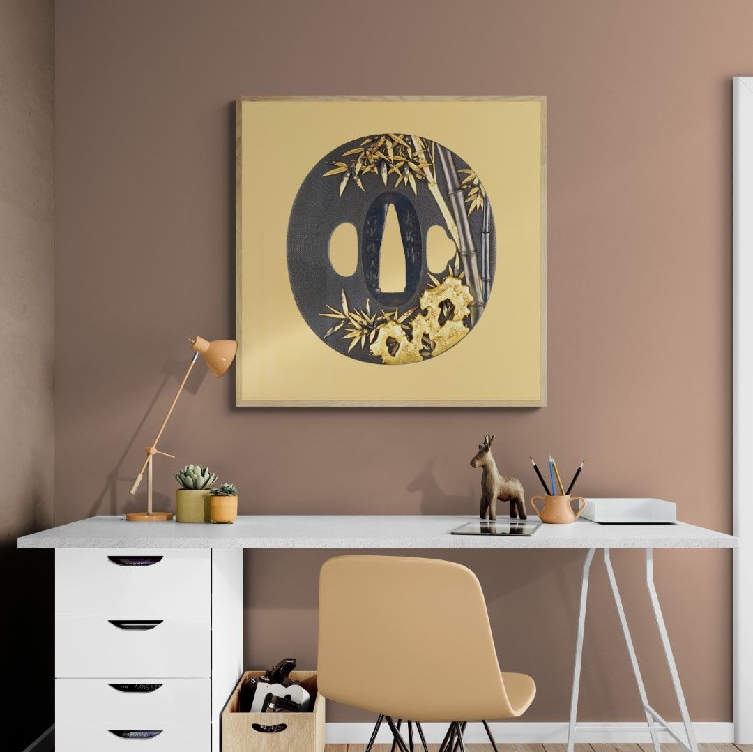 Japan – Tsuba – Sword guard – 19th-century