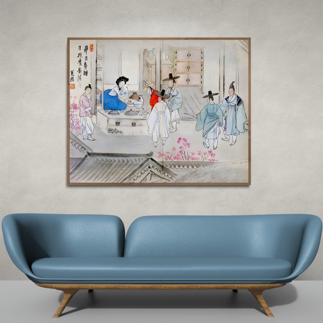 Korea – Various objects – Lunchtime, century’s ago