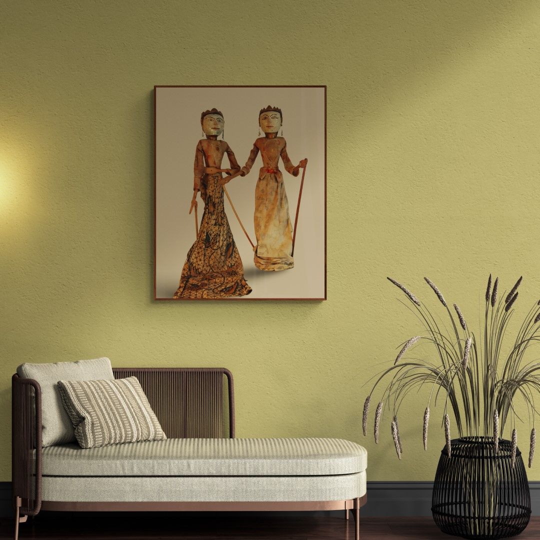 Indonesia – Stick Puppets, 18th century