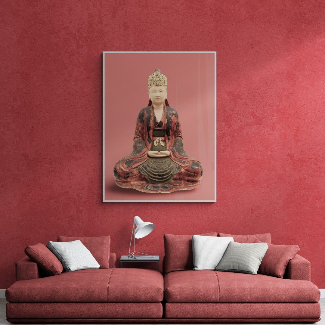 Vietnam – Buddha’s & deities – Princess Trinh Thi Ngoc Co I But – Lacquered wood – Dated 1647