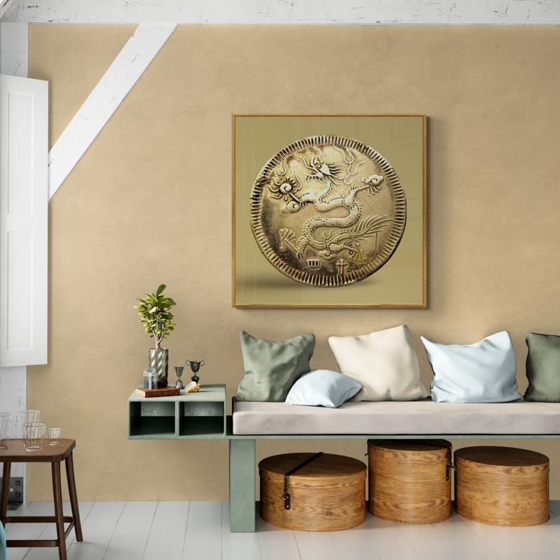 Vietnam – Various objects – Vietnamese gold coin 1, dated 1833