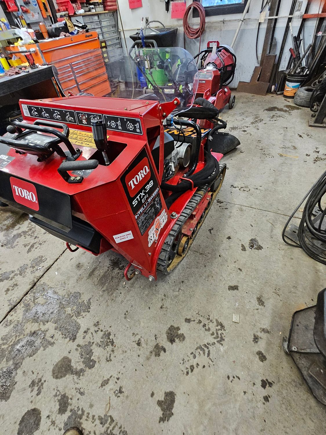 2023 Toro STX38 stump grinder