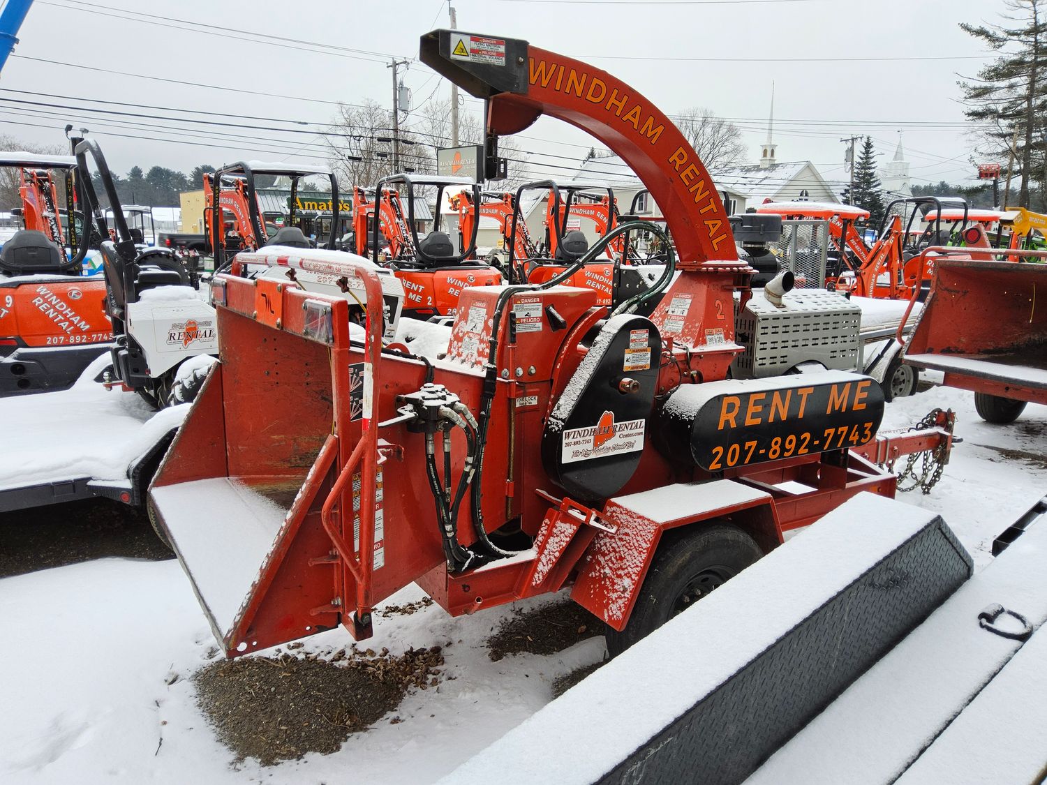 2023 12'' MORBARK EEGER BEEVER CHIPPER