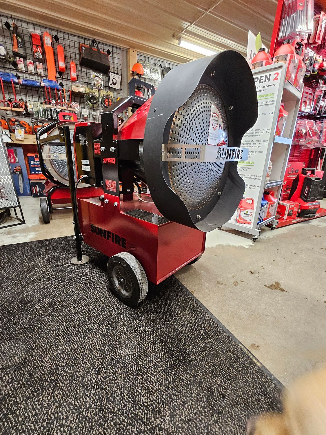 SF 150,000 BTU DIESEL / K1 RADIANT HEATER