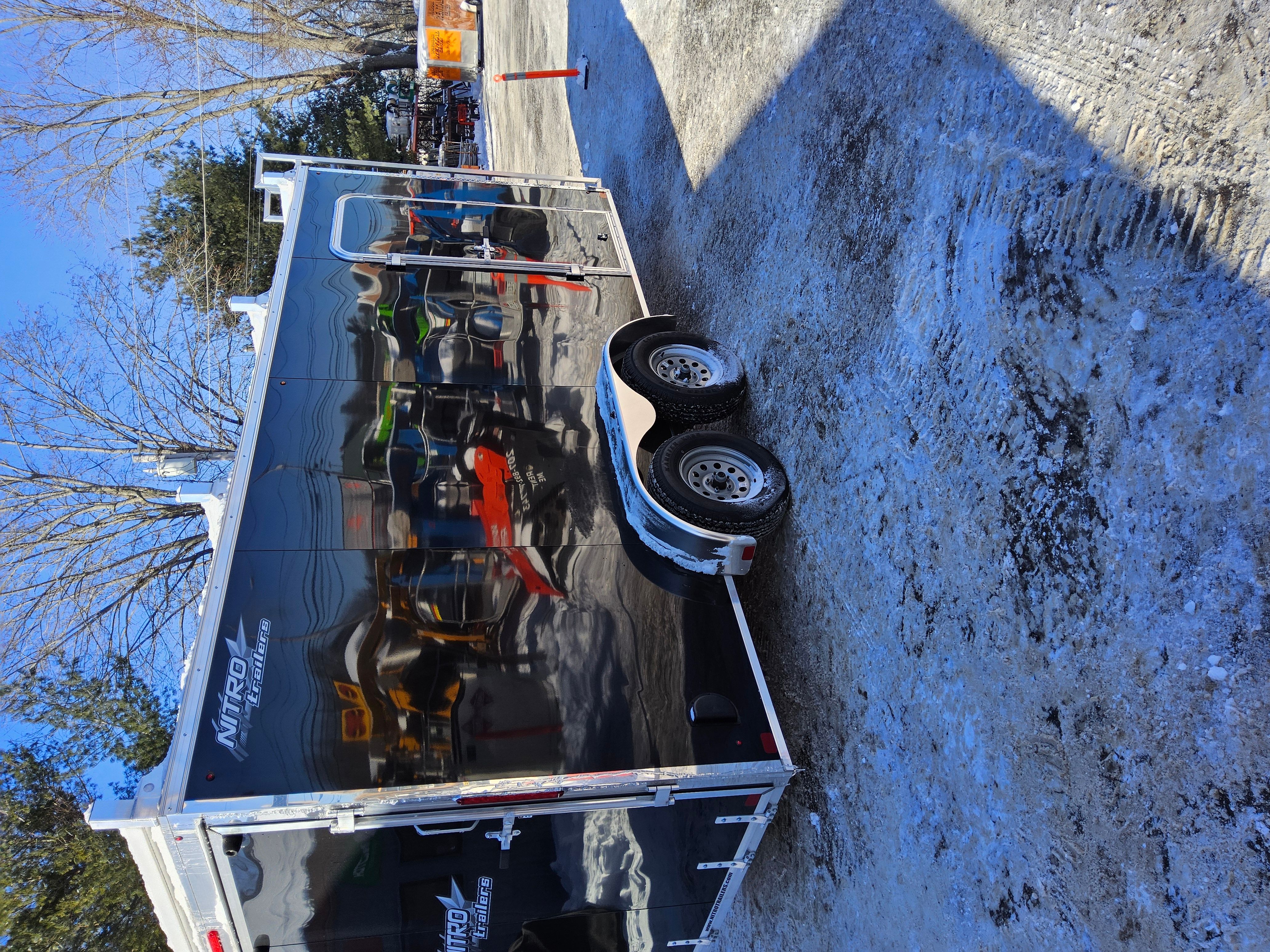 2025 Nitro 7x16 enclosed trailer