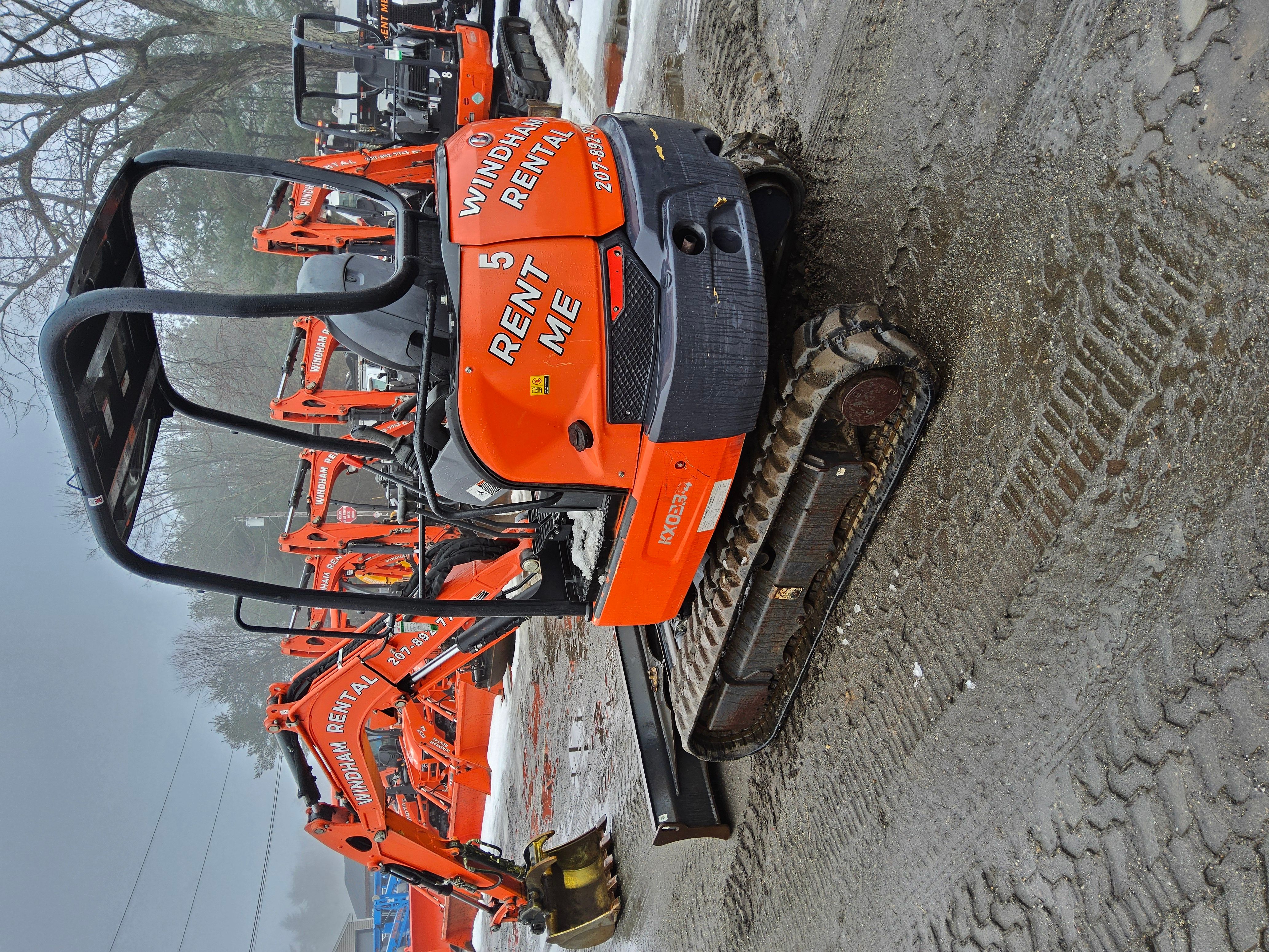 KXO33 Kubota Mini Excavator