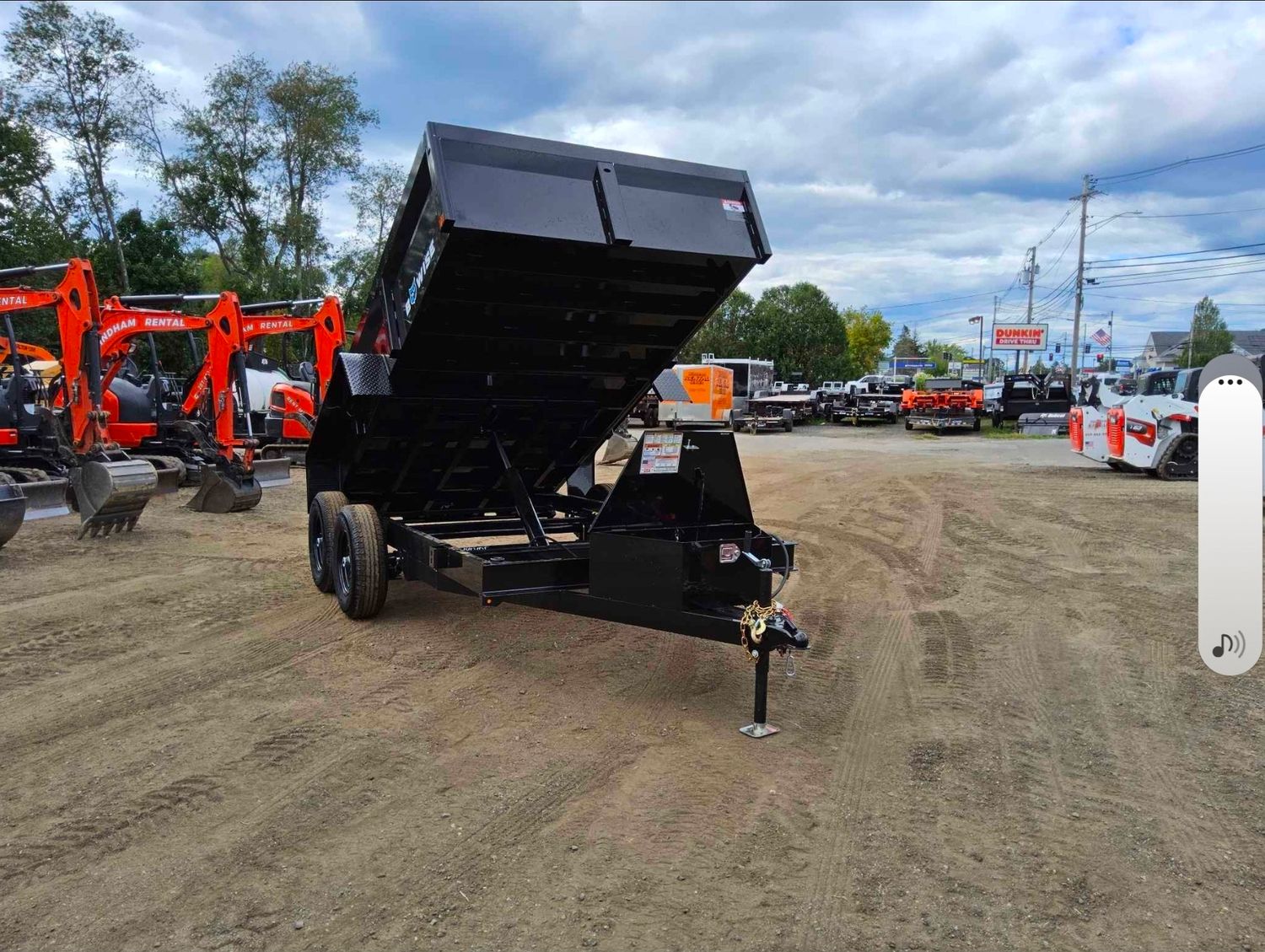 6x12 10k dump trailer