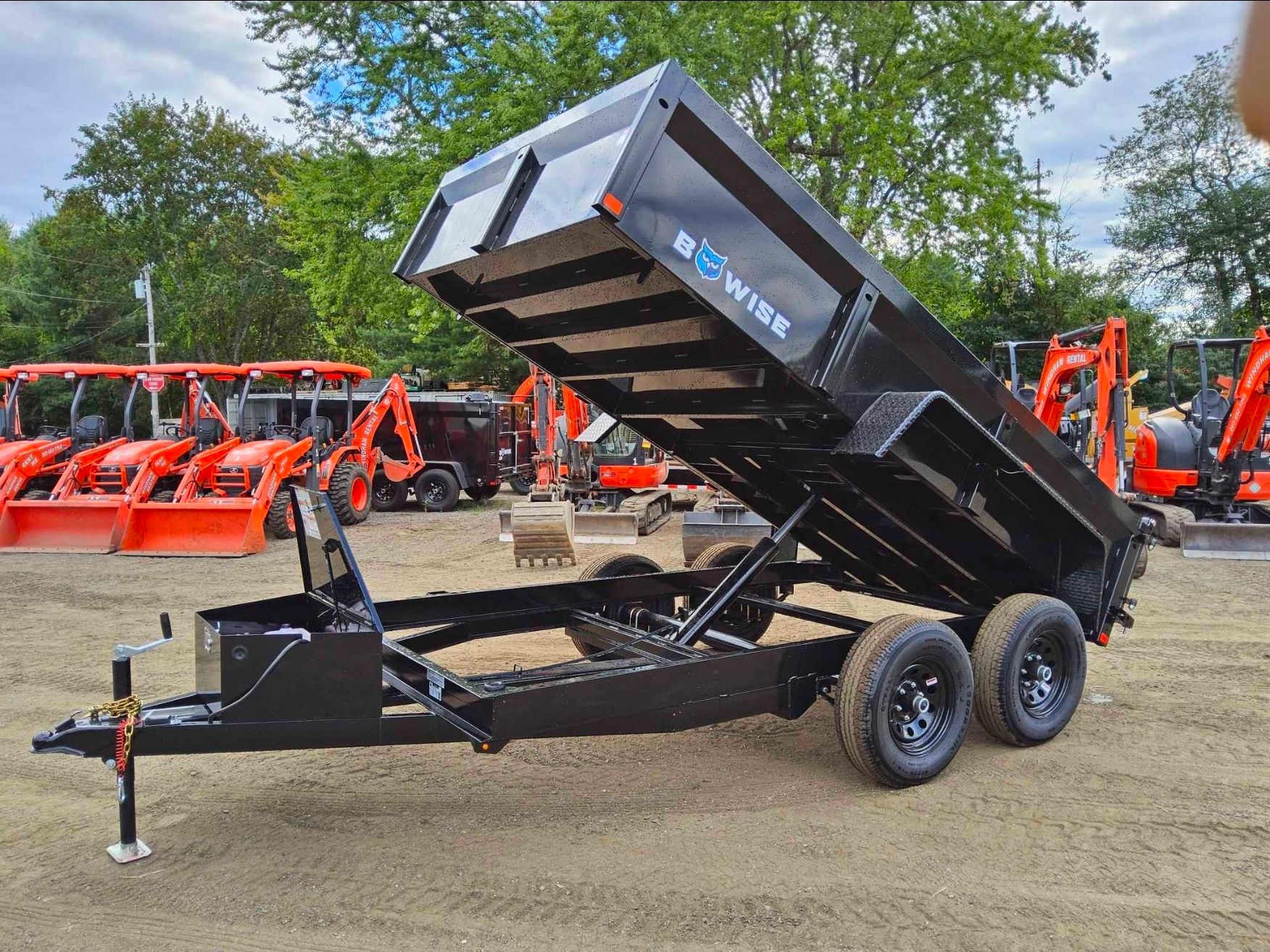 6x12 10k dump trailer