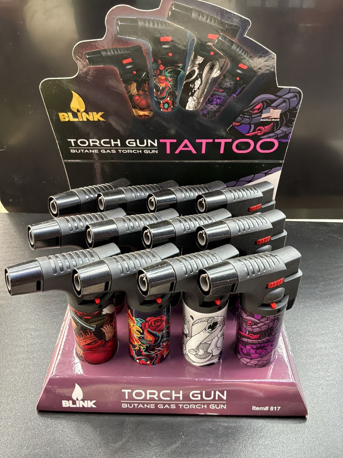 Tattoo Torch Gun Lighter