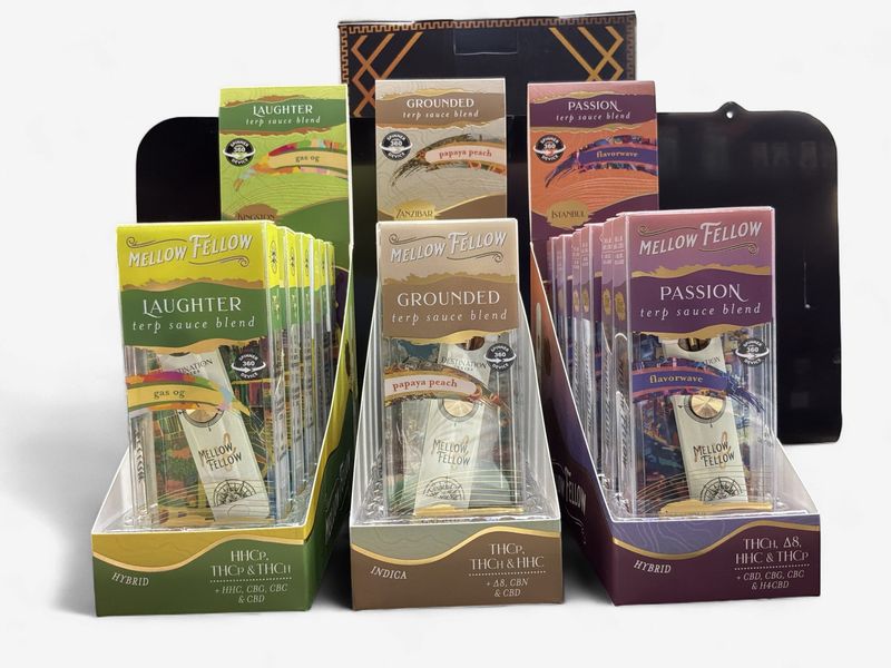 Mellow Fellow 360* Spinner Destination Series Terp Sauce Blend Disposable  1gm Vape