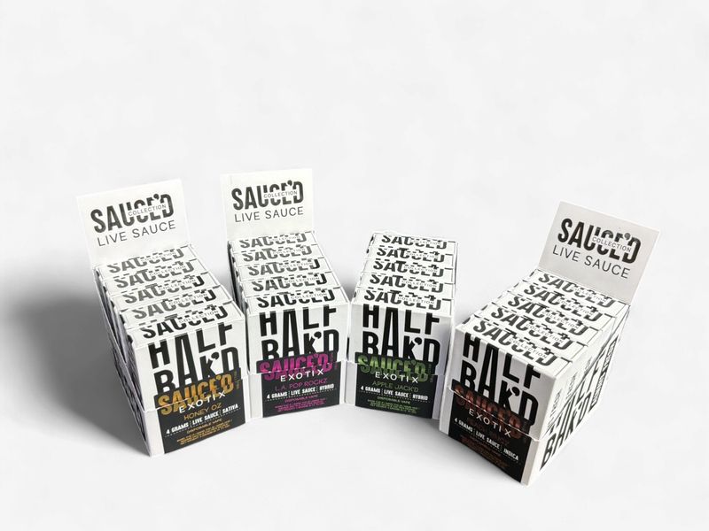 Half Bak'd EXOTIX SAUCE'D THC-P Disposable  Vape Pen