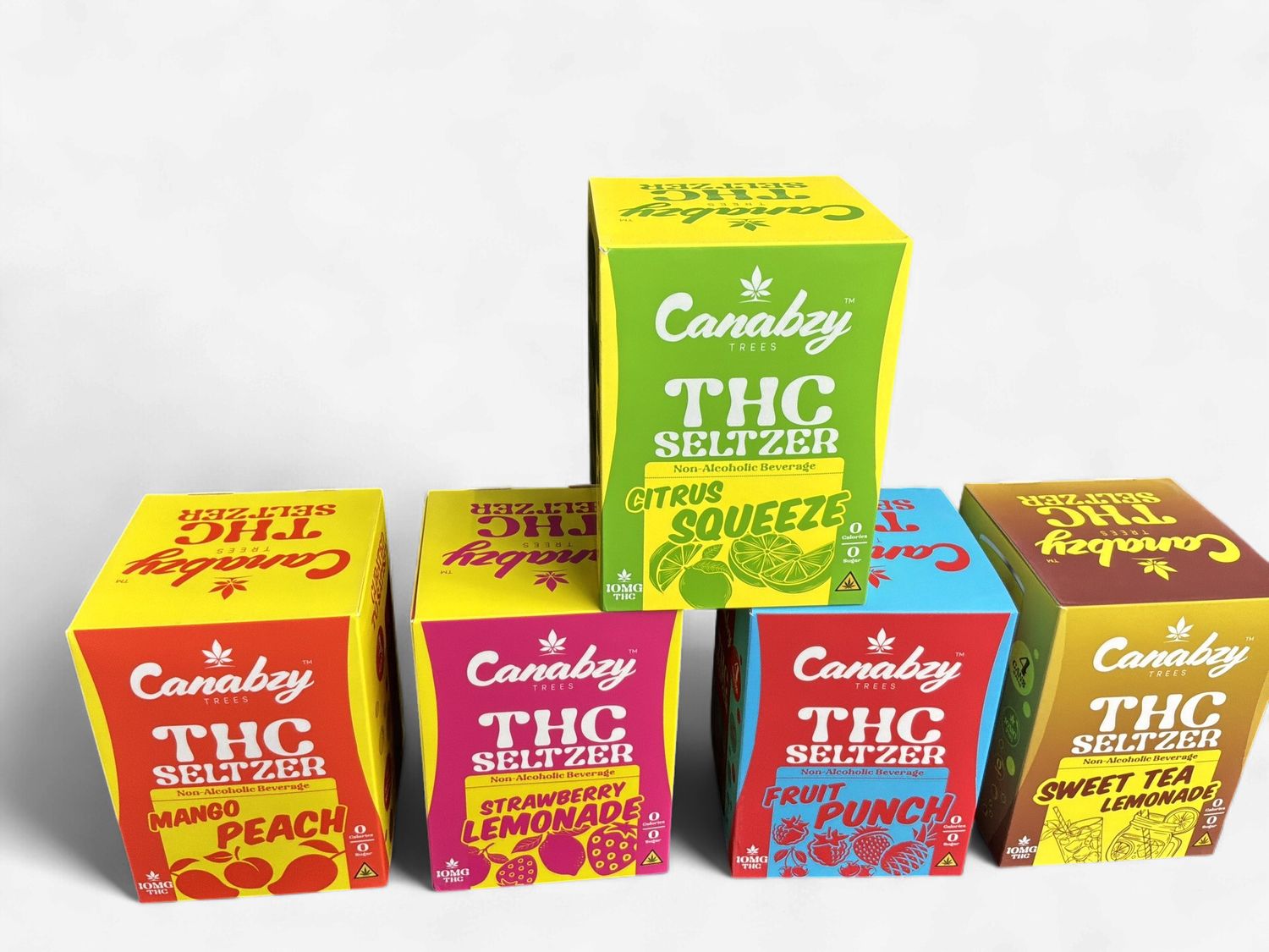 Canabzy THC Seltzer 12 oz Drink