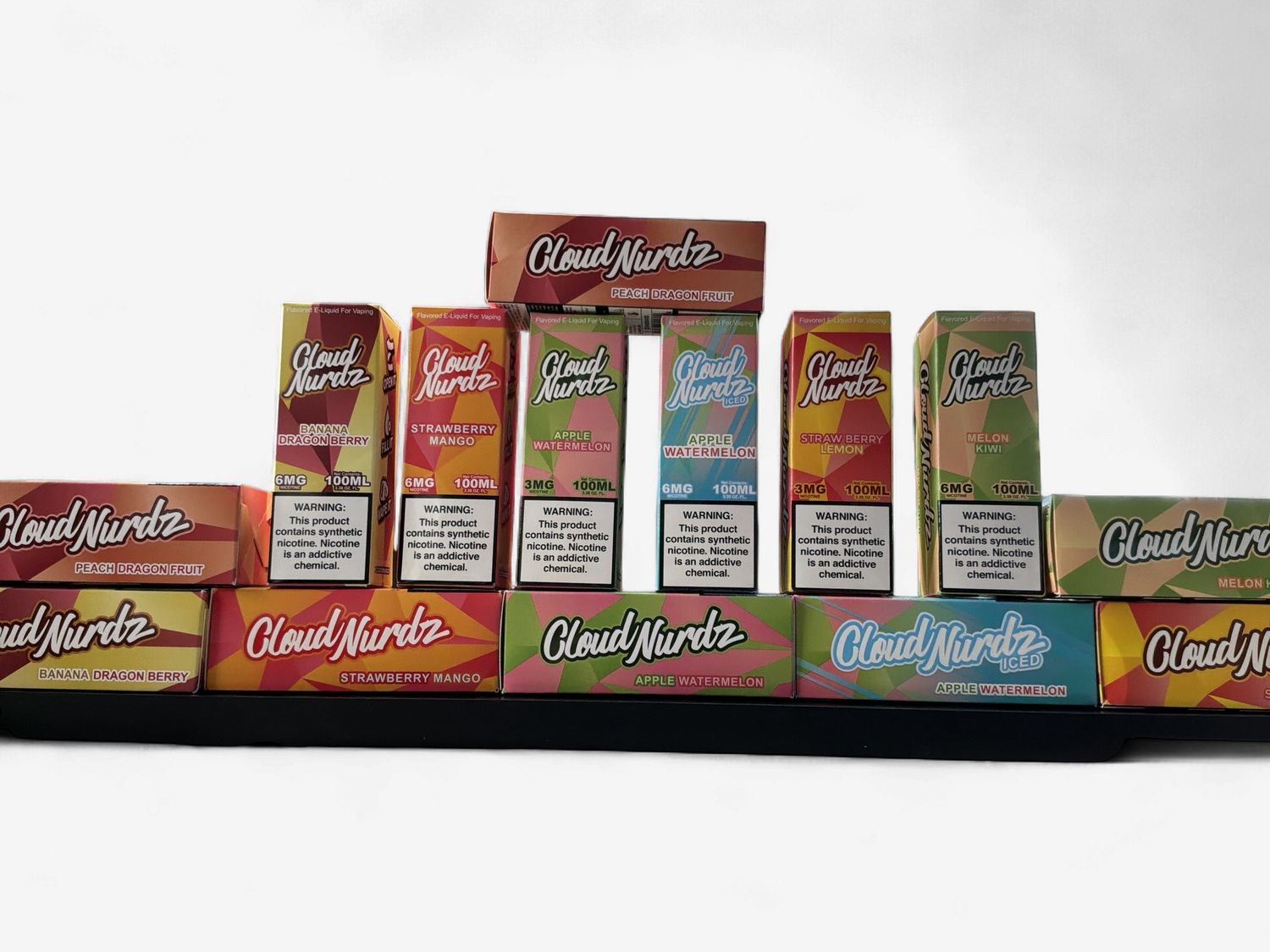 Cloud Nurdz TFN E Liquid 100 ML Vape Juice