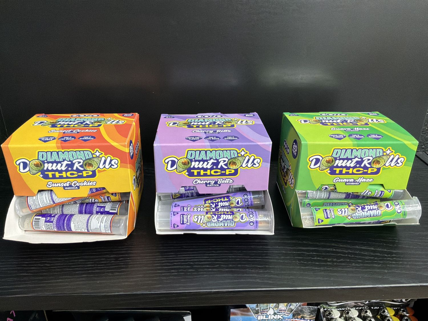 Dozo THC-P Diamond Donut Rolls 2.25gm PreRoll