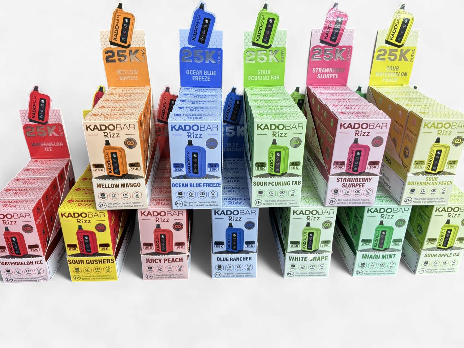 KadoBar Rizz 5% 25,000 Puffs Disposable