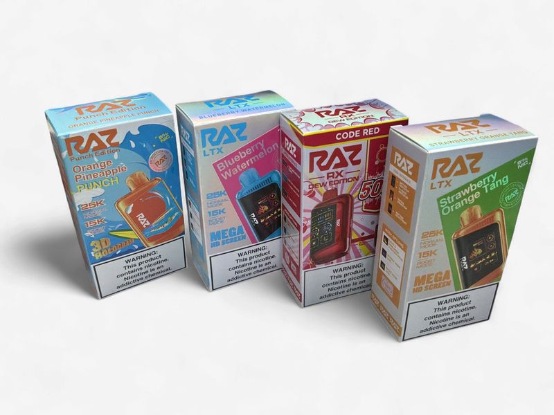 Razz 5% LTX 25,000 Puffs Disposable Vape