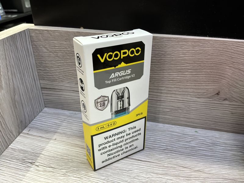 VooPoo Argus V2 Top Fill Pod Cartridge 3ml 3ct