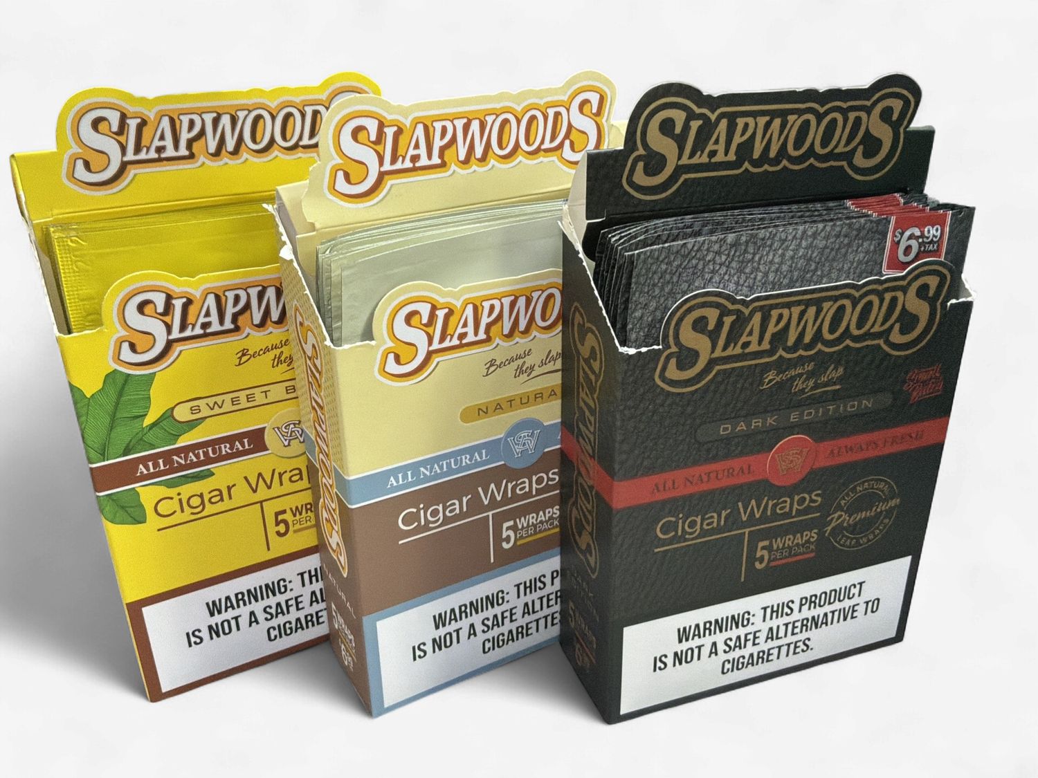 Slapwoods Cigar Wraps 5ct