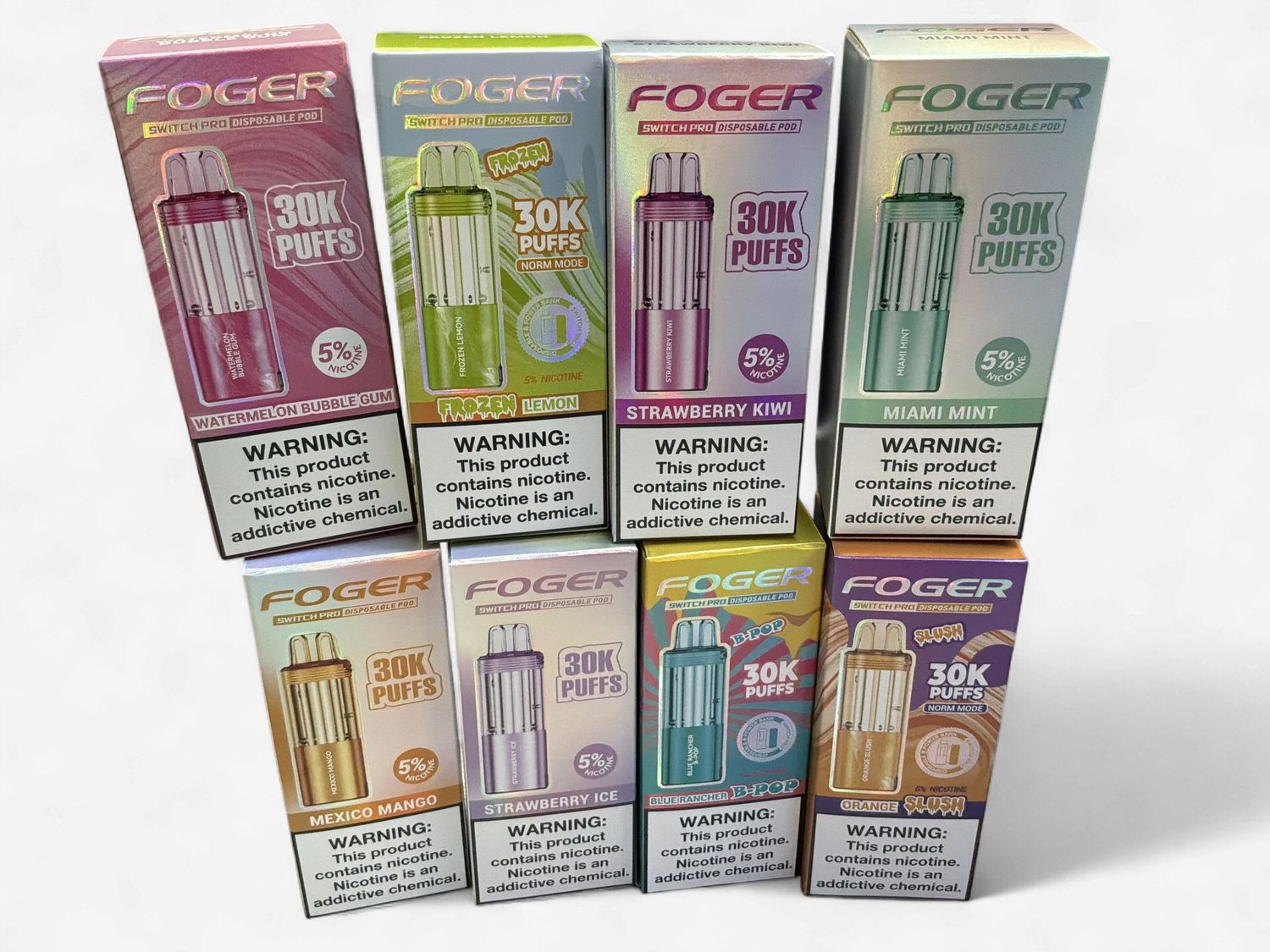Foger Switch Pro 5% 30K Puffs Disposable POD