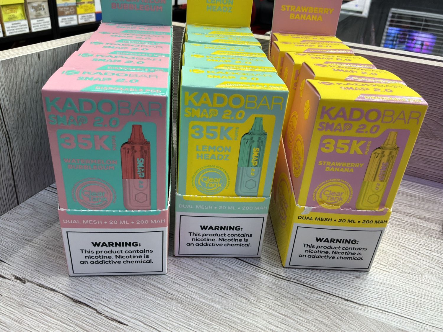 KadoBar Snap 2.0 5% 35K Puffs Disposable Pod