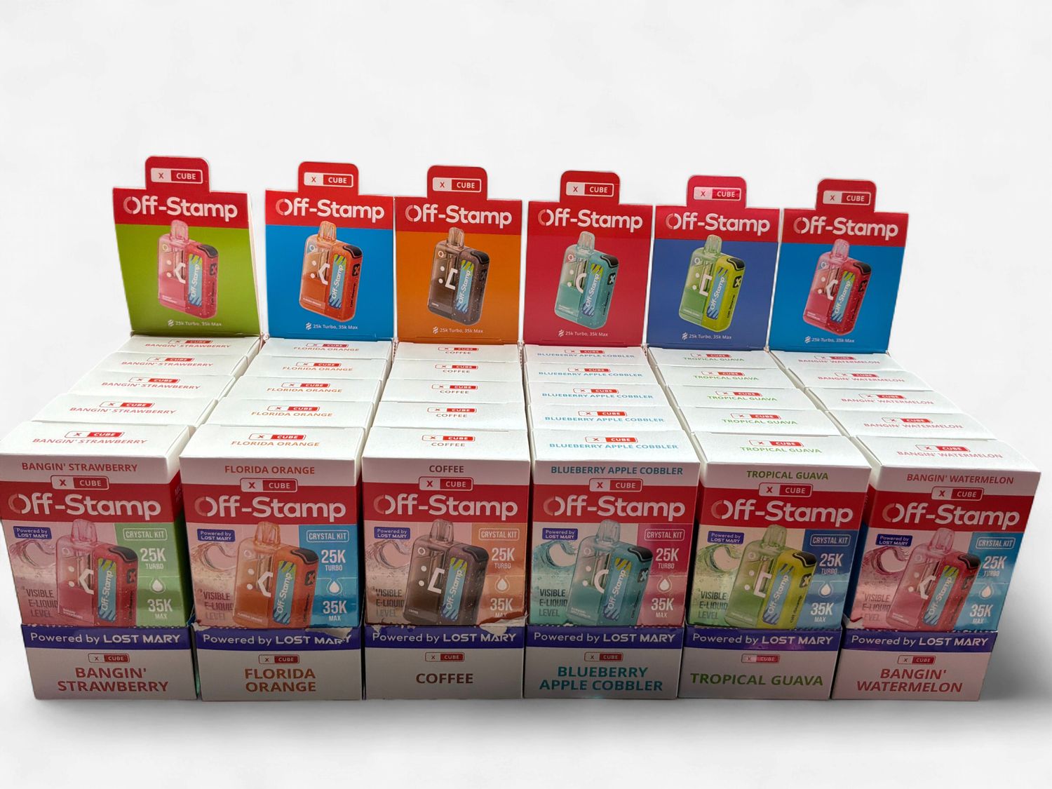 Off Stamp X Cube Crystal 5% 35k Puffs Kit