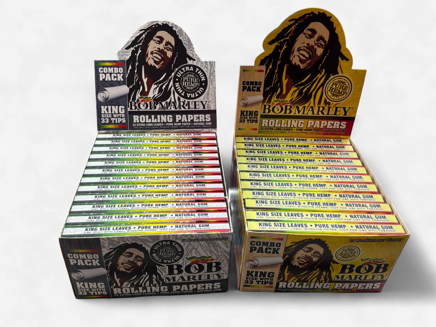 Bob Marley Rolling Papers King Size Combo Pack