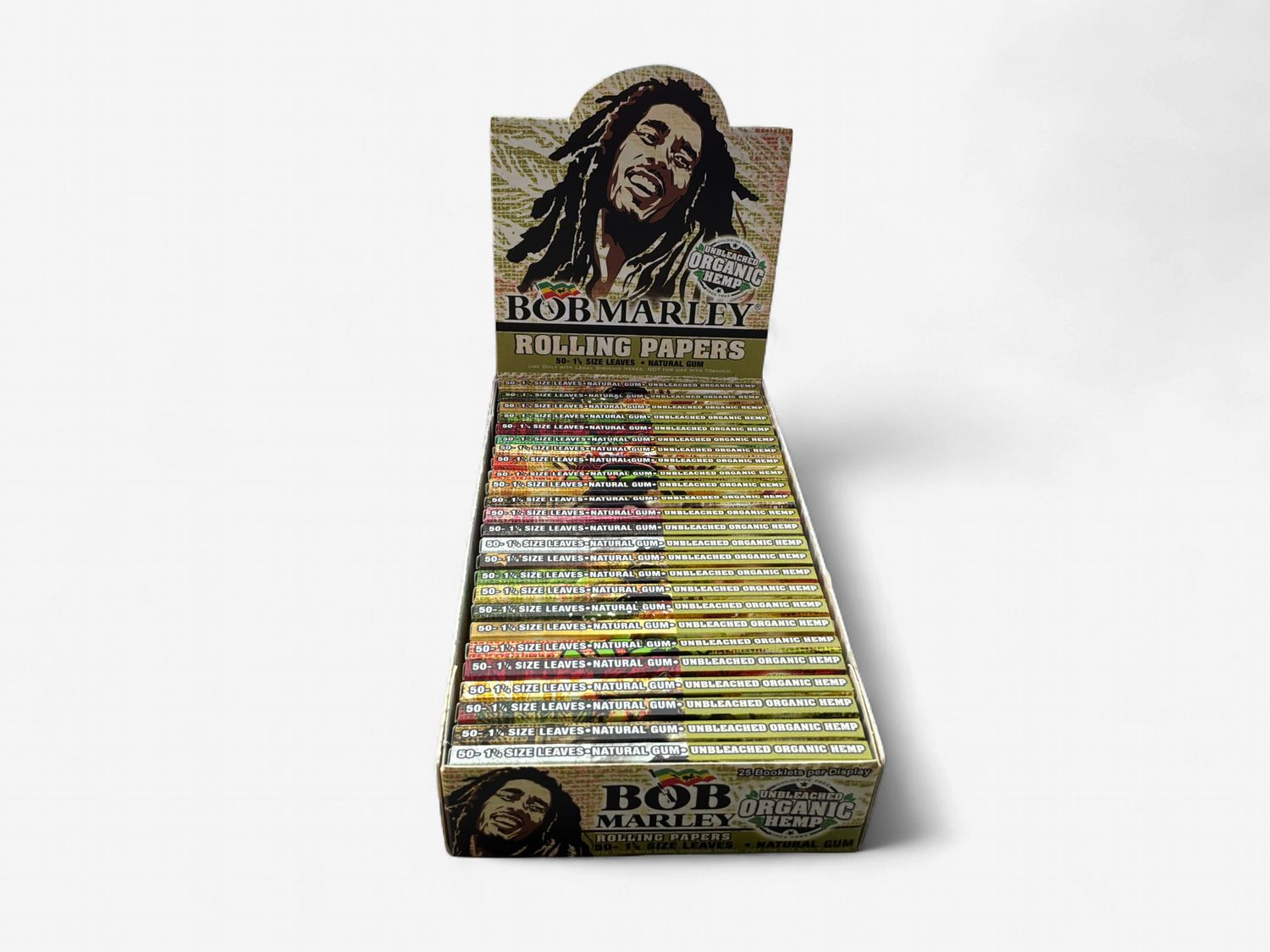 Bob Marley Organic Rolling Papers 1 1/4 Size