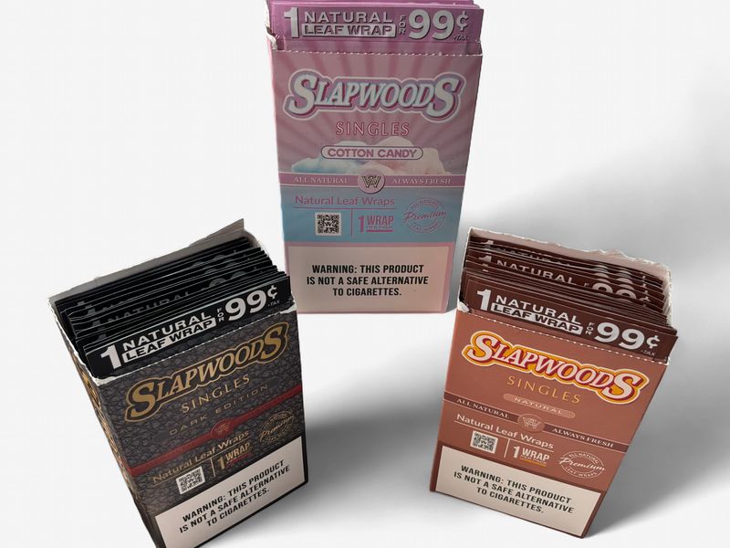 Slapwoods Singles Cigar Wraps $.99c  1 ct