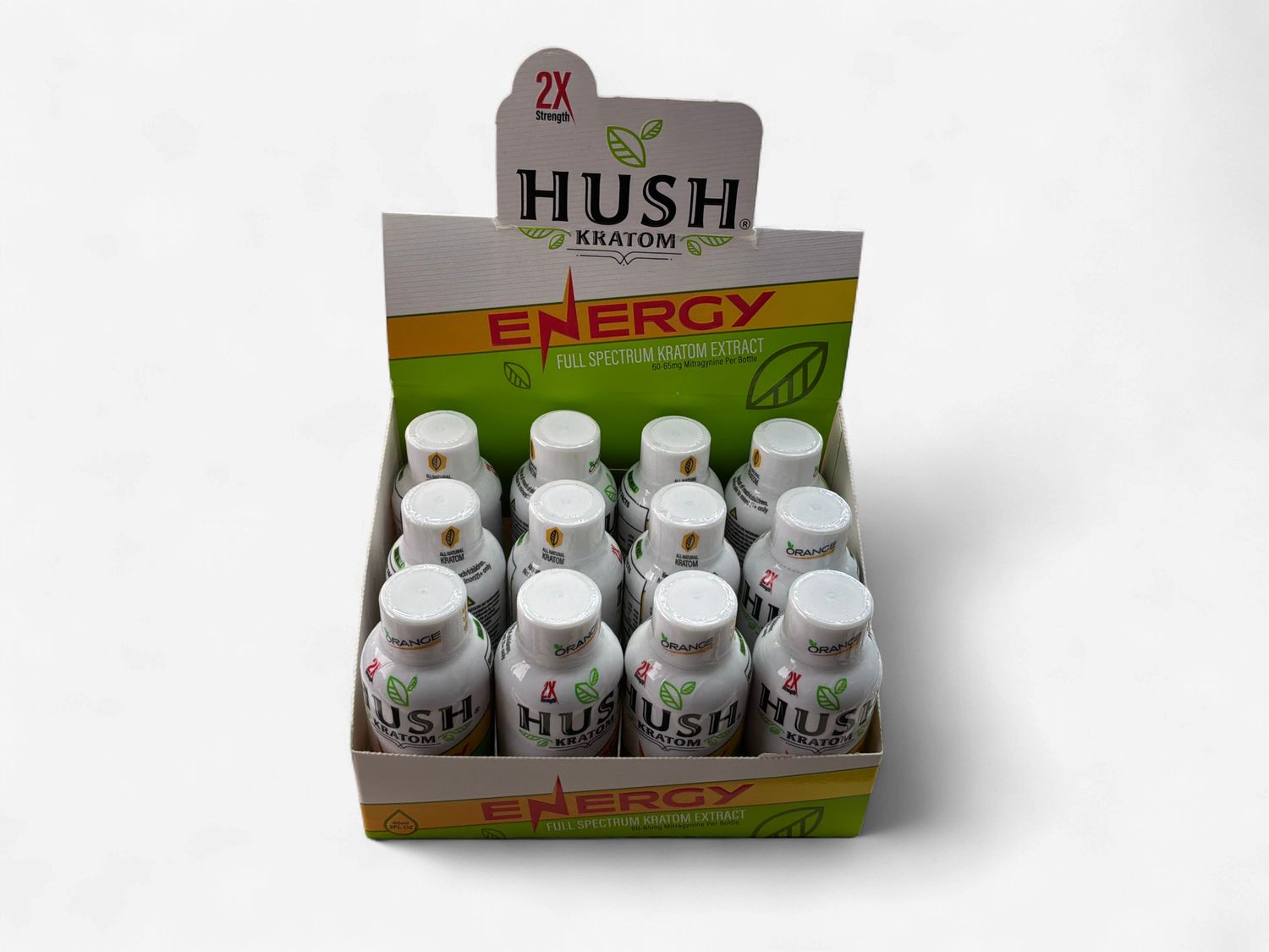 Hush Kratom Energy Shot 2oz
