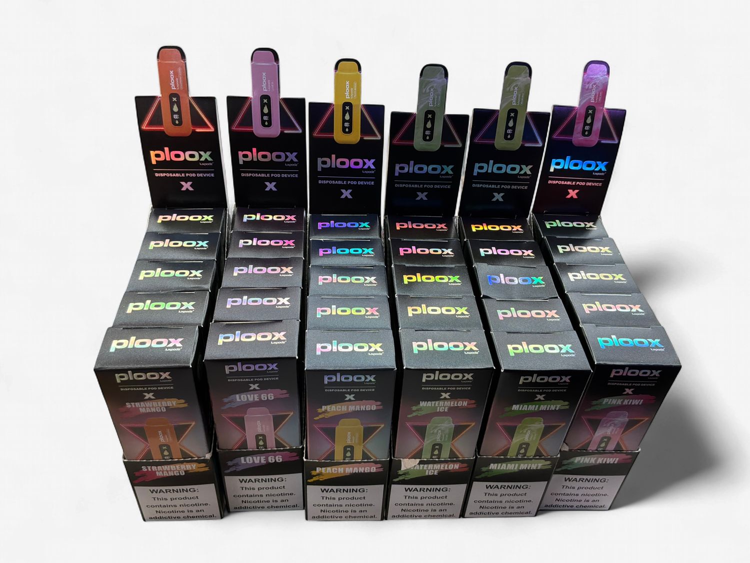 Ploox X Portable Hookah Disposable POD 5MG 15K Puffs