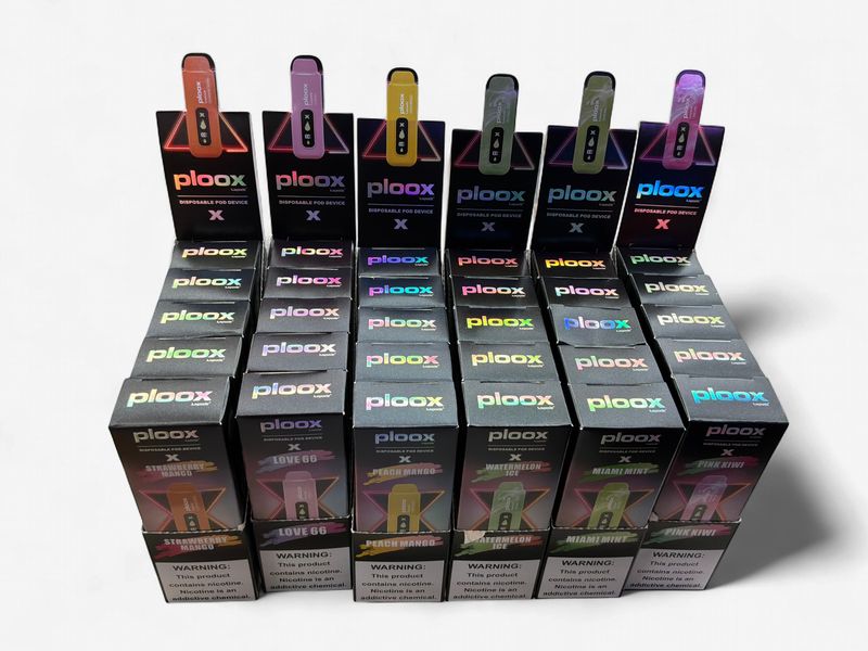Ploox X Portable Hookah Disposable POD 5MG 15K Puffs