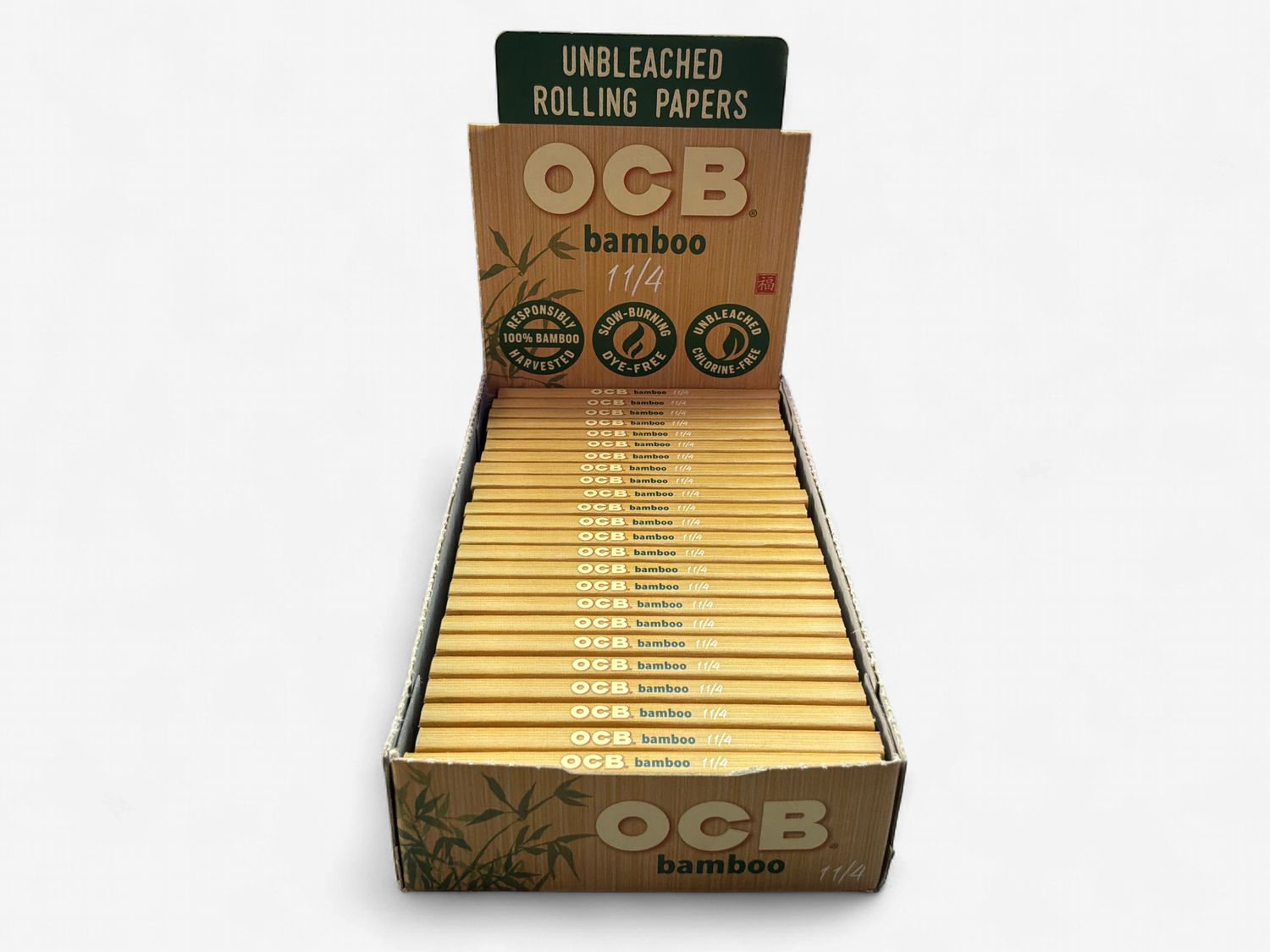 OCB Bamboo 1 1/4 Unbleached Rolling Paper