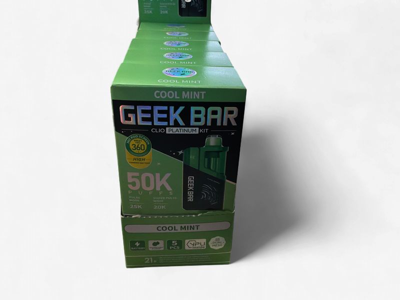 Geek Bar Clio Platinum Kit 50k Puffs