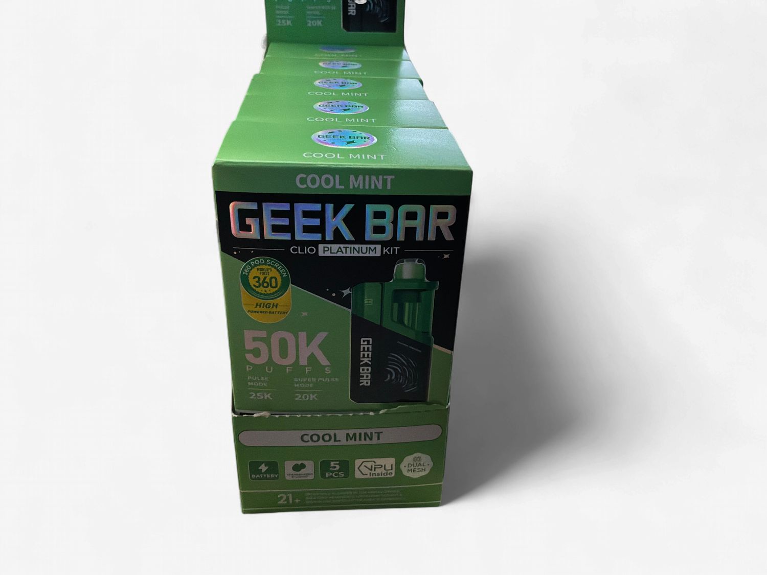 Geek Bar Clio Platinum Kit 50k Puffs