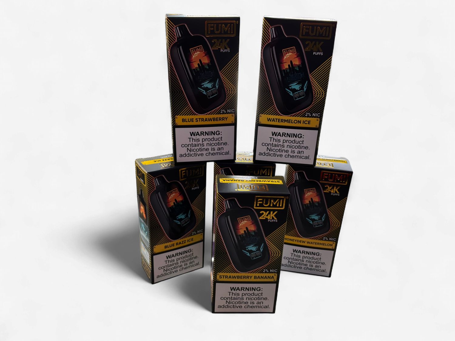 Fumi 24K Puffs 2% NIC Disposable Vape