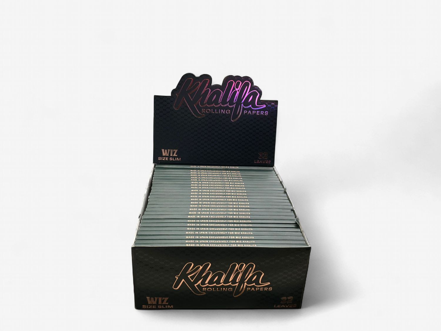 Khalifa Rolling Papers Display - Wiz Size Slim