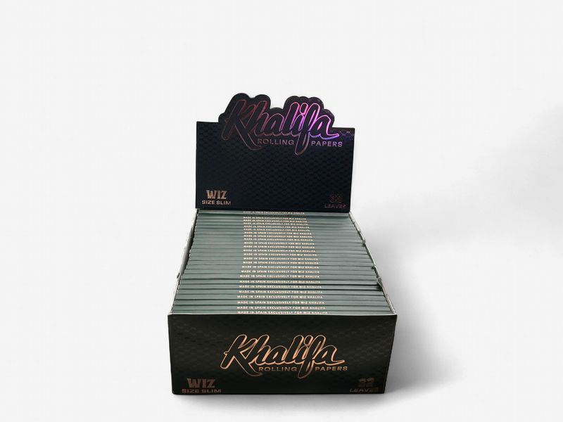Khalifa Rolling Papers Display - Wiz Size Slim