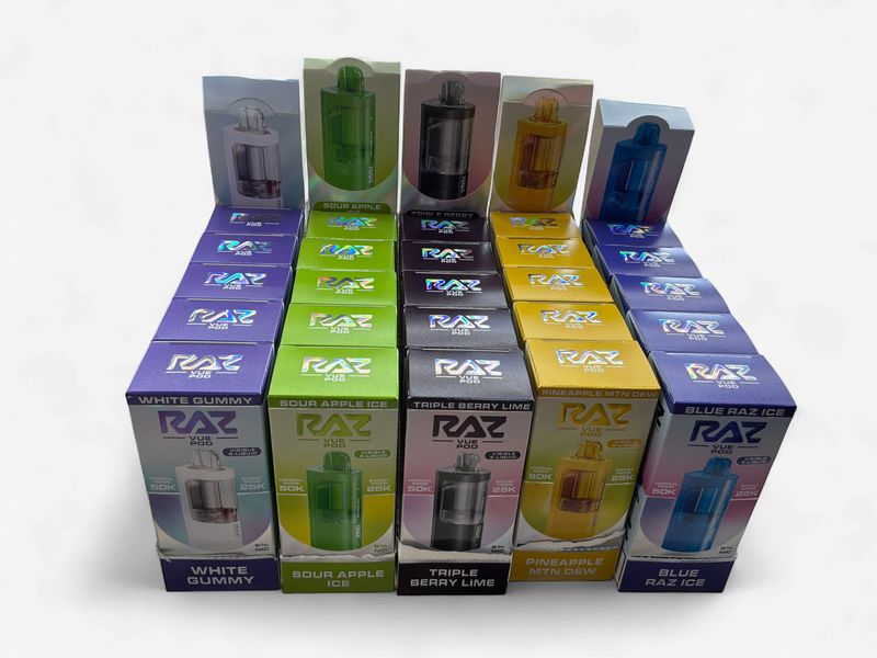 Raz Vue 5% 50k puffs Disposable POD