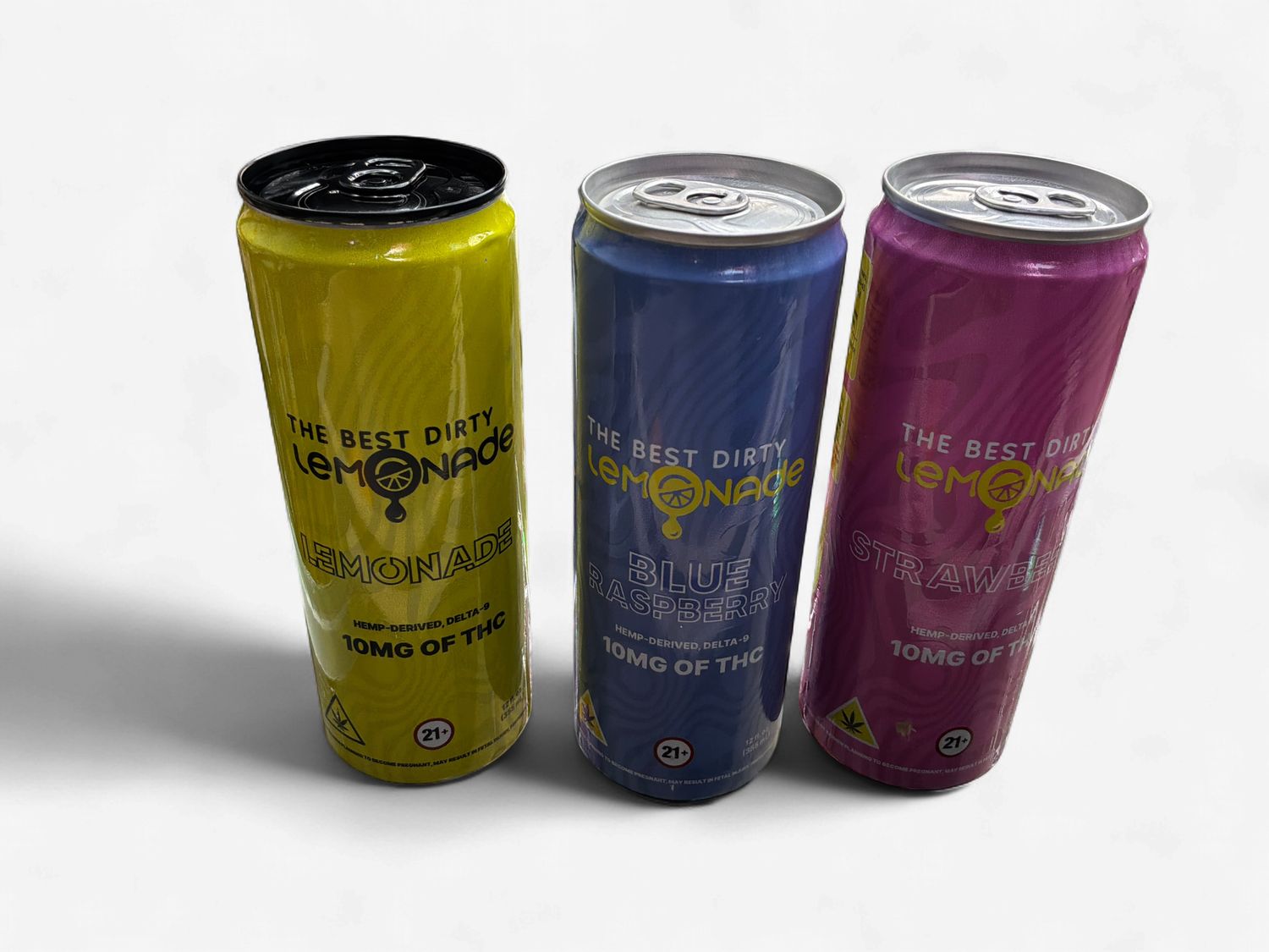 The Best Dirty Lemonade THC 10mg 12oz Drink
