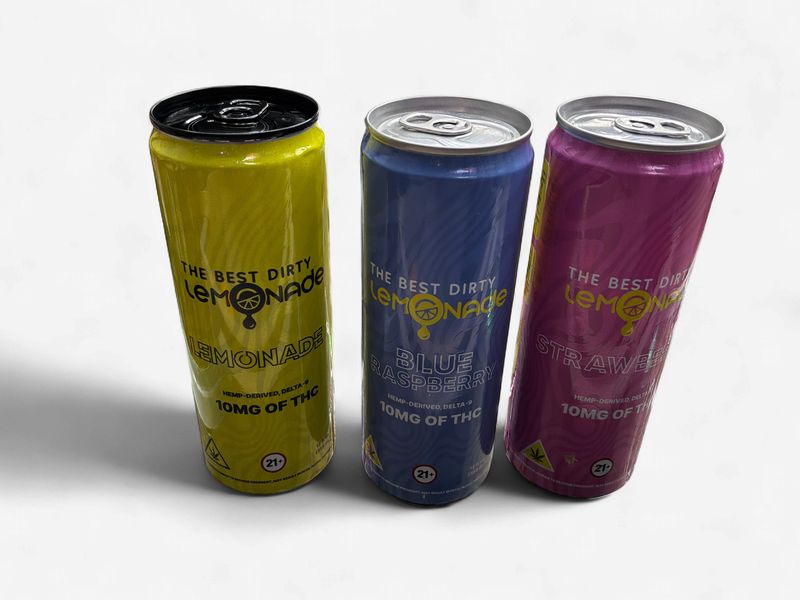 The Best Dirty Lemonade THC 10mg 12oz Drink