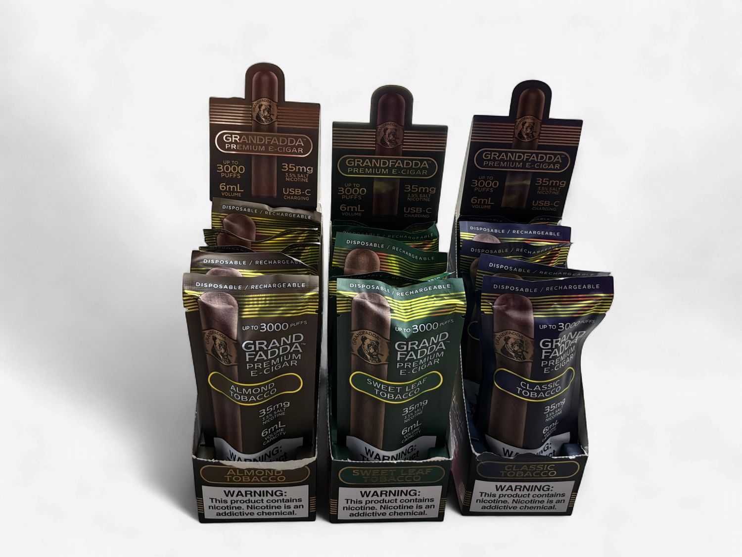 Grandfadda E-Cigar Disposable