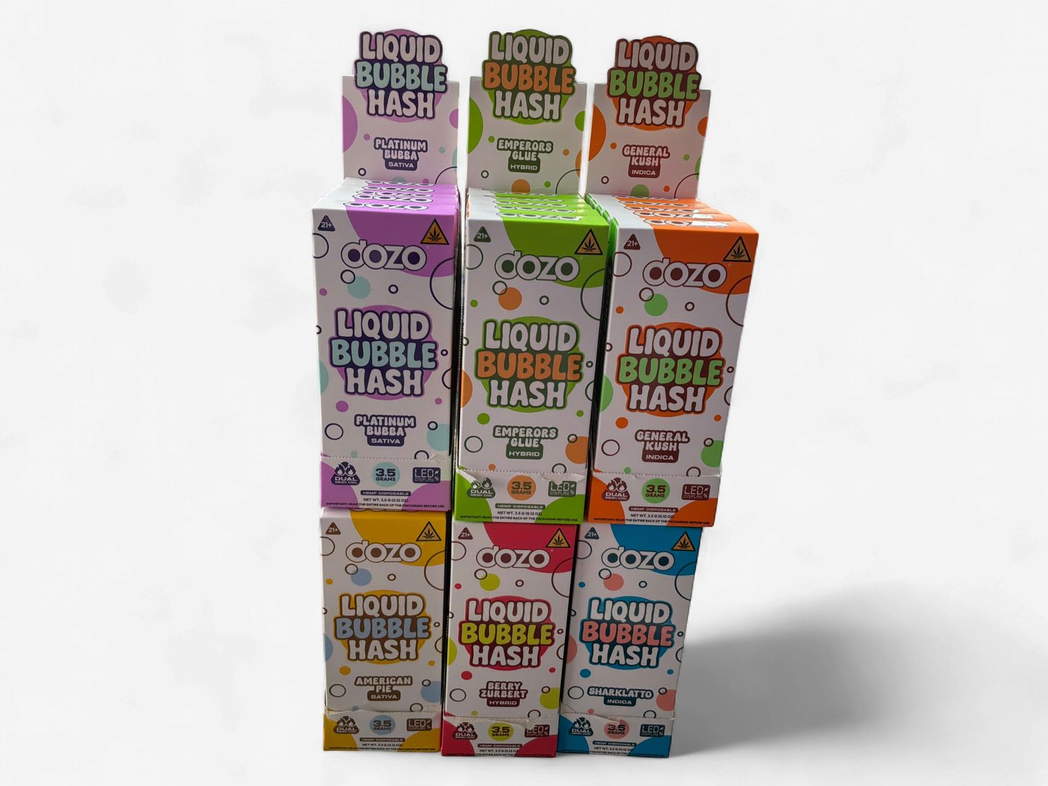 Dozo Liquid Bubble Hash Disposable 3.5gm