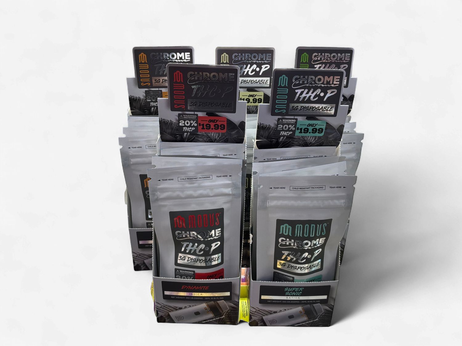 Modus Chrome THC-P Disposable 3gm Vape