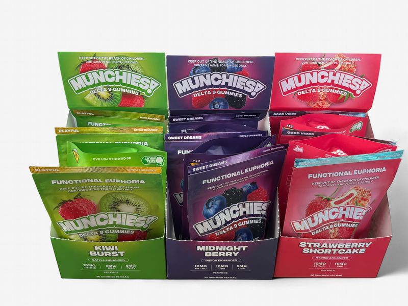 Munchies Delta 9 10gm Gummies
